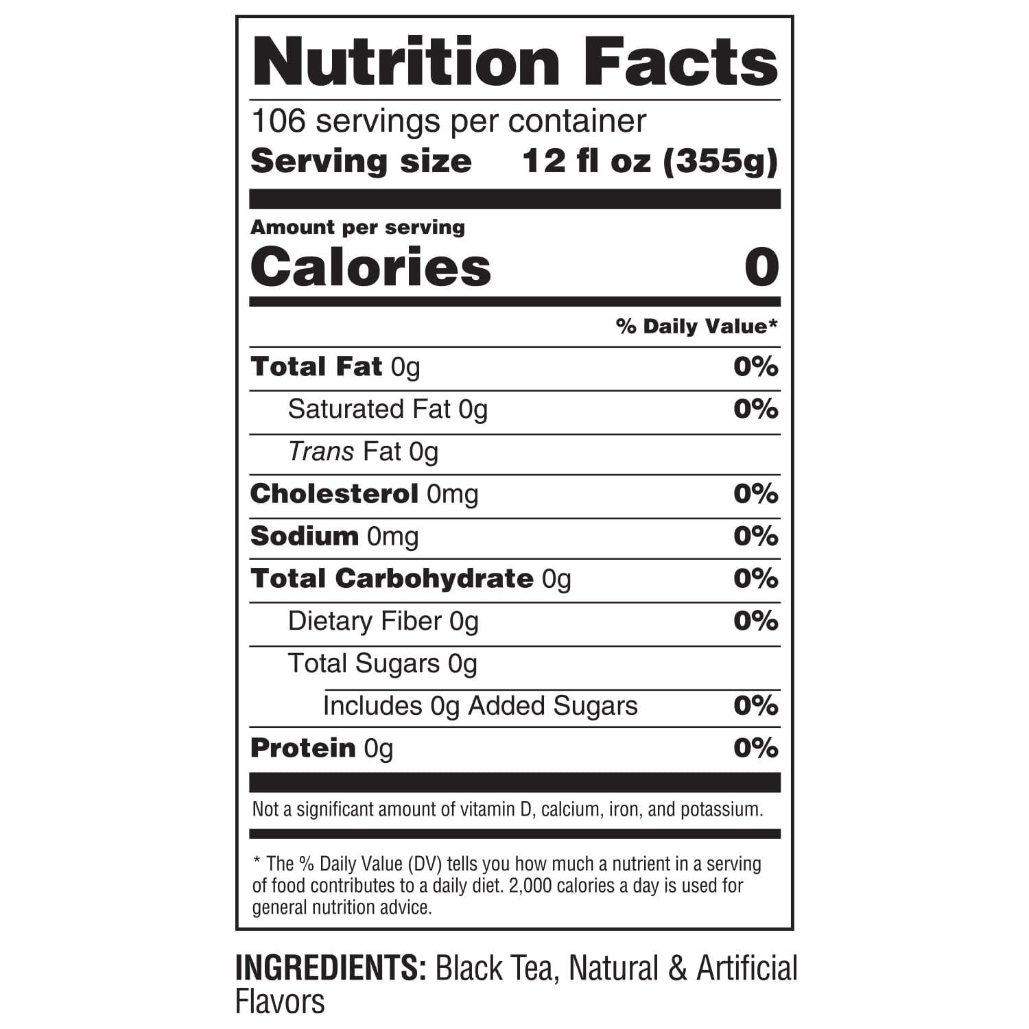 SOUTHERN SWEET TEA COMPANY Iced Tea Bags Georgia Peach One Gallon Size,10 Gallon Per Pack, Unsweetened Caffeinated Quick Brew Real Southern Ice Tea by Southern Sweet Tea Company