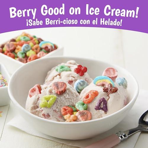 Lucky Charms Lucky Charms Berry Swirl Breakfast Cereal with Marshmallows, Kids Breakfast Cereal, Made with Whole Grain, 10.9 oz (Pack of 2)