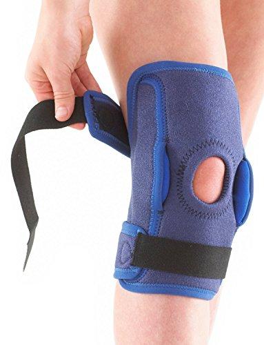 Neo-G Neo G Knee Brace for Kids, Hinged Open Patella - Side Hinges Support For ACL, Juvenile Arthritis Relief, Joint Pain, Meniscus Pain - Adjustable Compression - Class 1 Medical Device - One Size - Blue