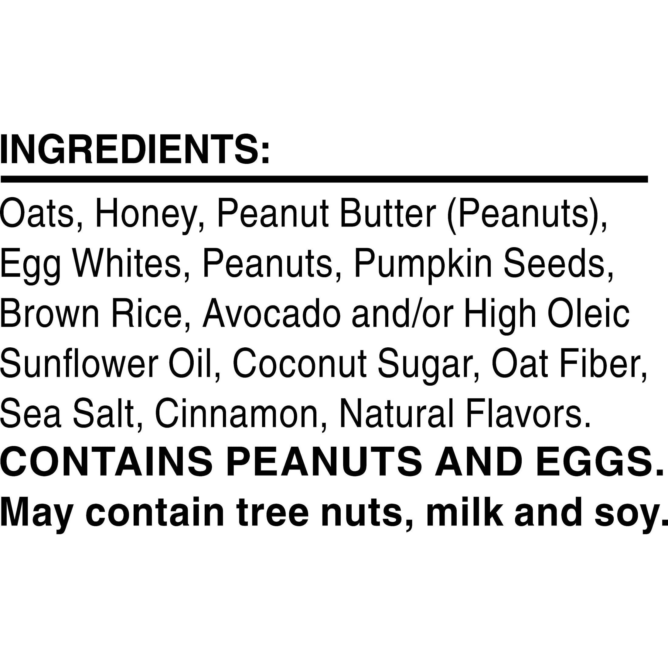 RXBAR RXBAR Nut Butter and Oat Protein Bars, Protein Snacks, Snack Bars, Honey Cinnamon Peanut Butter (6 Boxes, 30 Bars)
