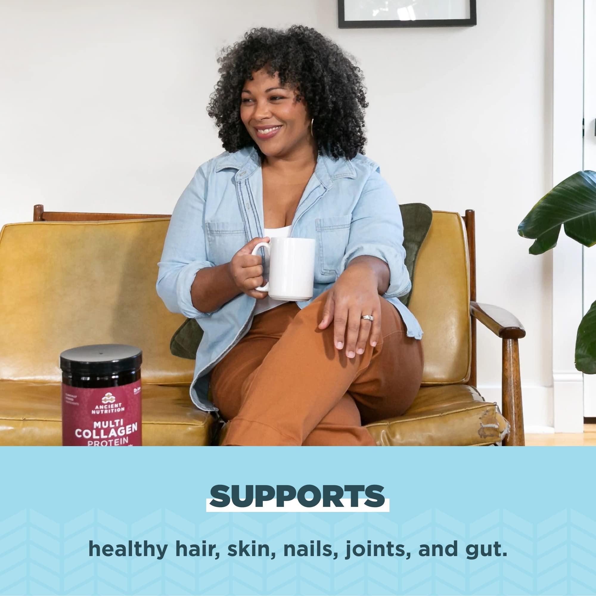 Ancient Nutrition Ancient Nutrition Multi Collagen Protein Powder Vanilla 45 Servings + Multi Collagen Protein Powder Chocolate 45 Servings