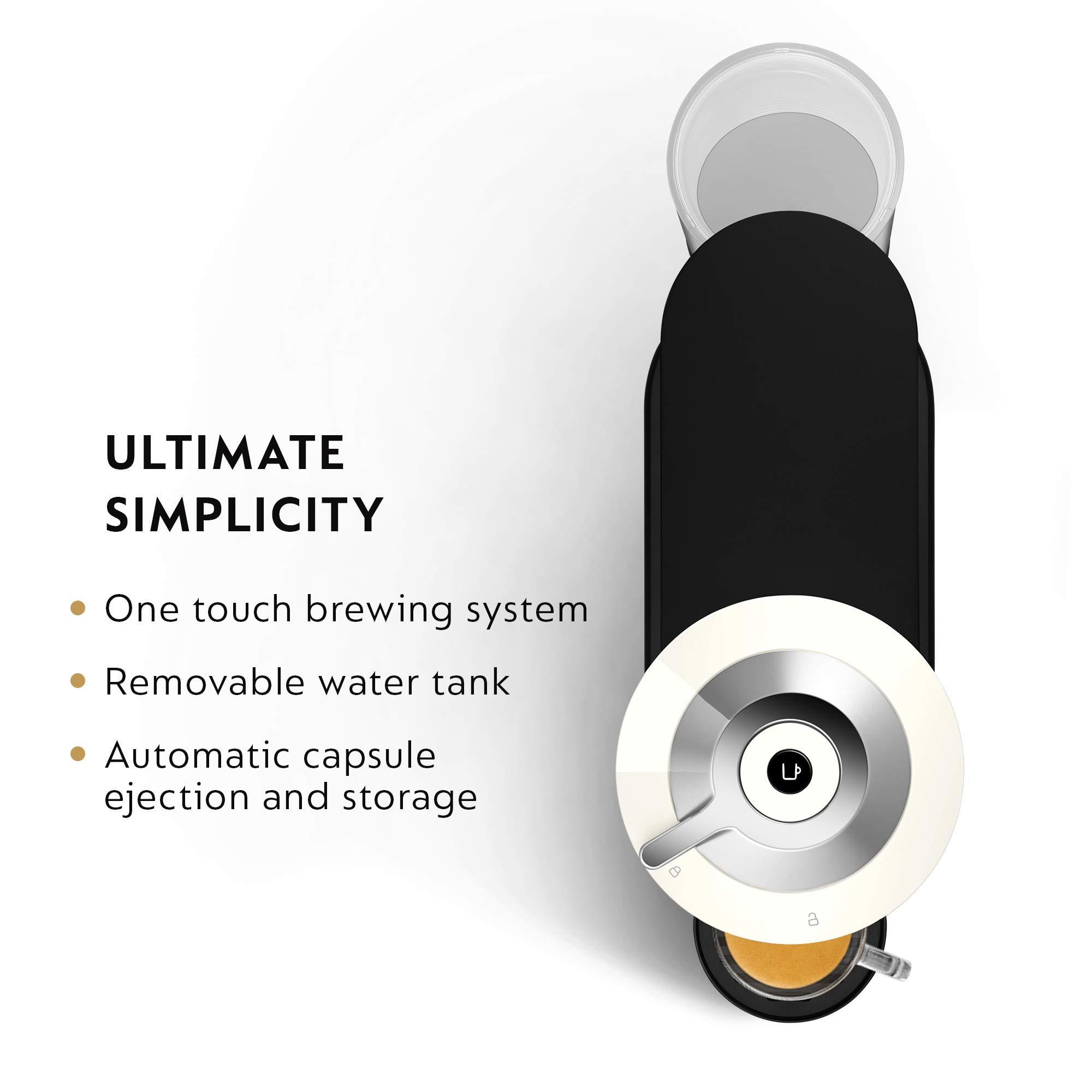 Nespresso Nespresso Vertuo Next Coffee and Espresso Machine by De\'Longhi, White, Compact, One Touch to Brew, Single-Serve Coffee Maker and Espresso Machine