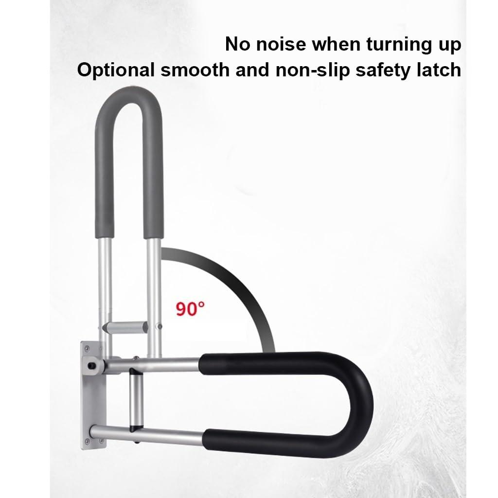 BRAGUE Bathroom Handrail Elderly Safety Railing Home Handle Non-Slip Barrier-Free Up and Down Booster Frame Suitable for The Elderly, Disabled People to Use The Rise and Fall Aids