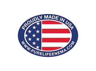 Purelife Enema Purelife Glass Enema Bucket Kit - Made in USA Pyrex Glass - 1 Qt - Not Chinese Glass -Silicone Tubings - Americas Choice for Coffee Enemas