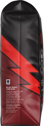 Death Wish Coffee Co. Death Wish Coffee Co., Organic and Fair Trade Dark Roast Ground Coffee, 16 oz