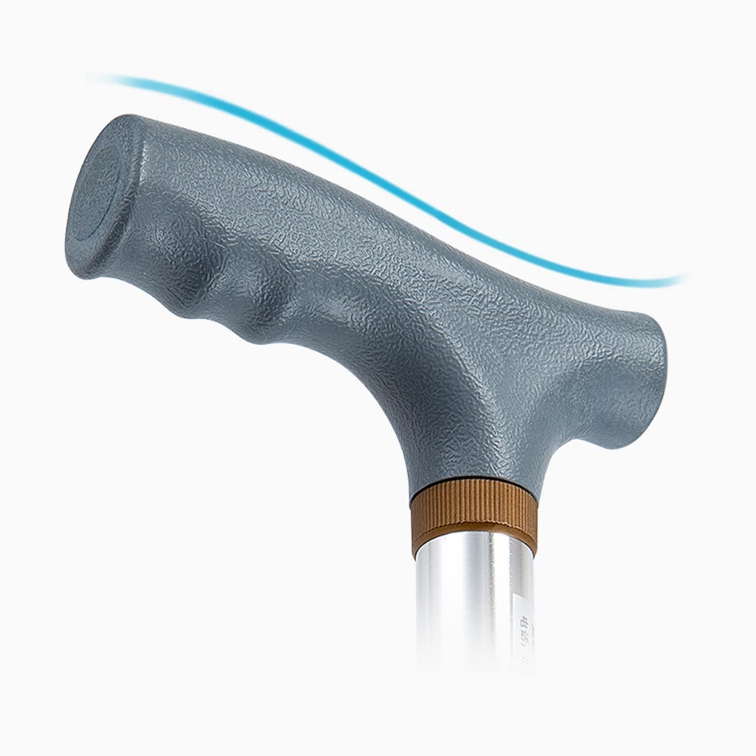 SEVEEZ SEVEEZ Quad Cane Height Adjustable Four-Legged Walking Stick Comfortable Handle Aluminium Lightweight Balance Walking Aid for Elderly