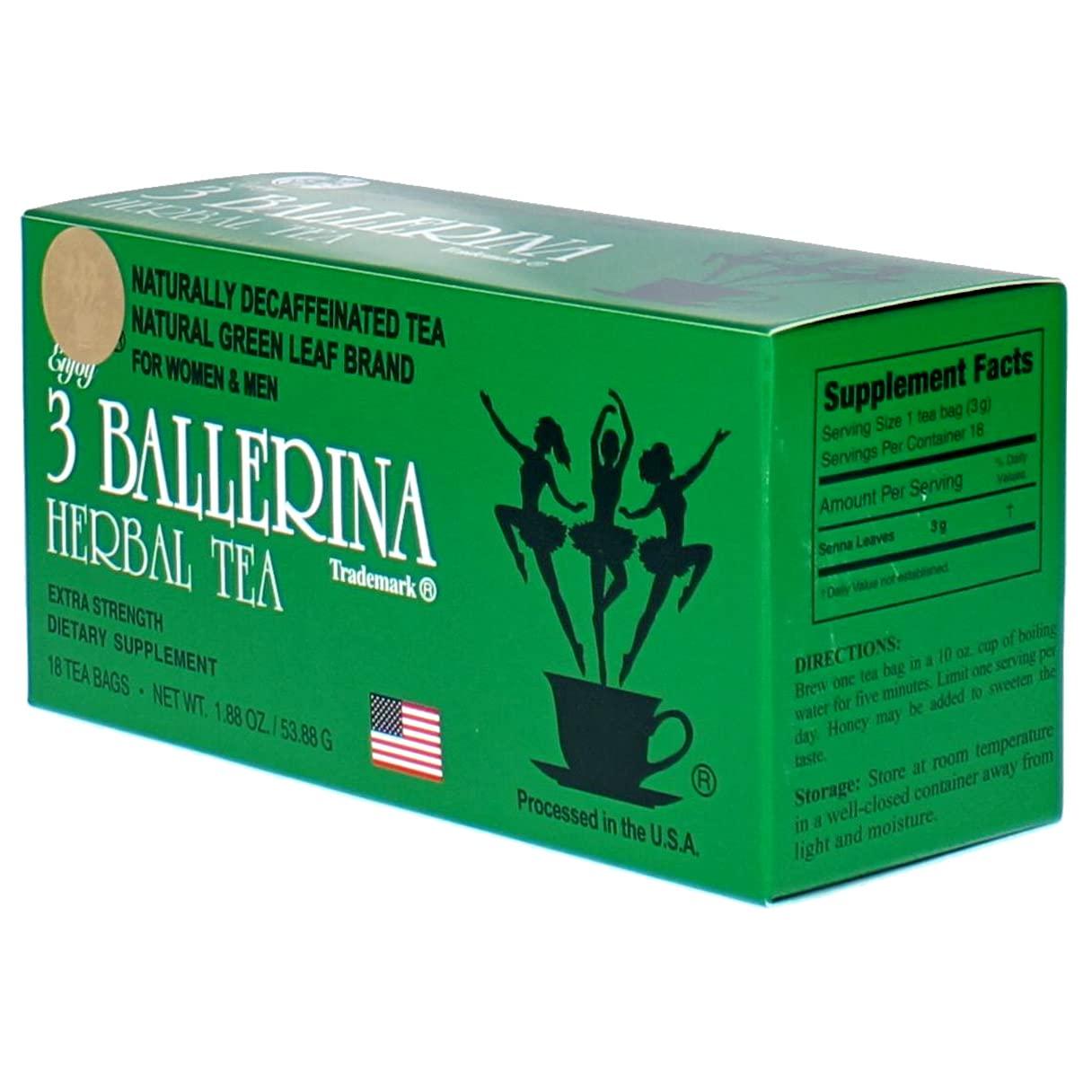 3 Ballerina 3 Ballerina Tea - 18 bags by 3 Ballerina