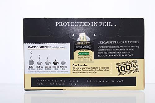 Bigelow Tea Bigelow Tea Decaffeinated French Vanilla Bag, 1.28 oz, 20 ct