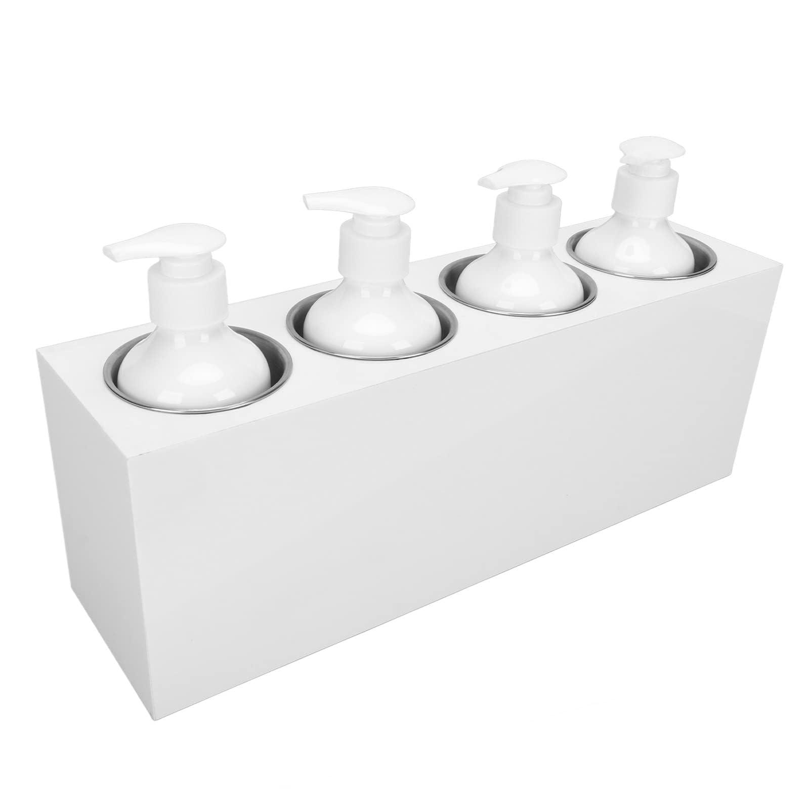 HUAOSN Massage Oil Heater, Fast Heating Safety Function Gel Warmer, Multipurpose 9 Gear Temperature Adjustmen Heated Lotion Warmer, for Heating Massage Oils(US)