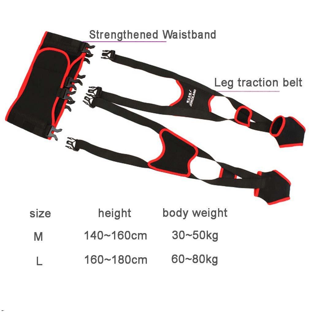 LGWG O/X Leg Type Correction Belt Adjustable Leg Correction Band, Correction Brace Belt Knock Knees Valgus Deformity Bow Legs Band Straighten Belt,M