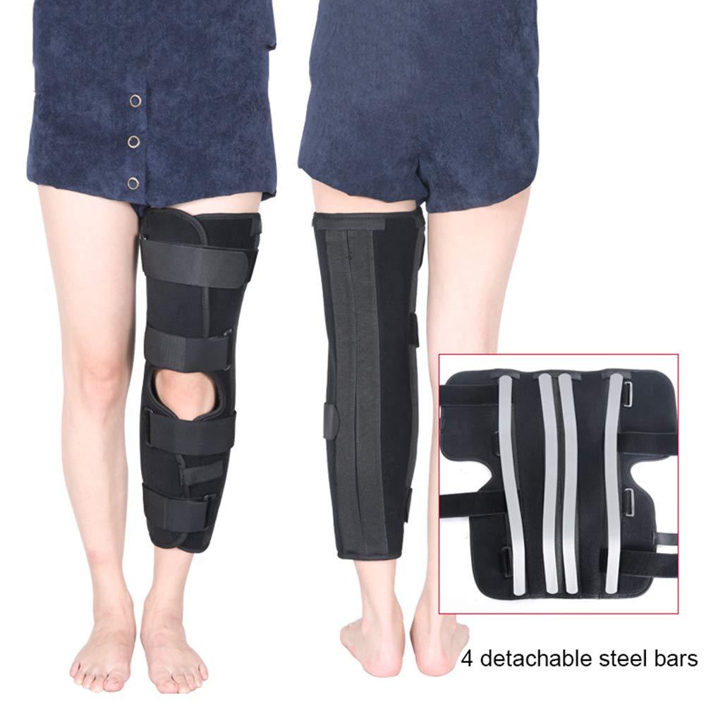 XJZHANG XJZHANG Adjustable Knee Support Joint Brace Surgical Fixation Stabilization Fracture Support, Before and After Surgery Splint - Post Op Immobiliser