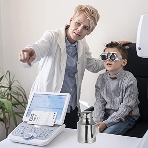 EXCEART EXCEART Neti Pot Stainless Steel Washing Pot with Handle Eyewash Cup Personal Medical Tool Sinus Remover for Sinus Congestion and Nasal Cleansing