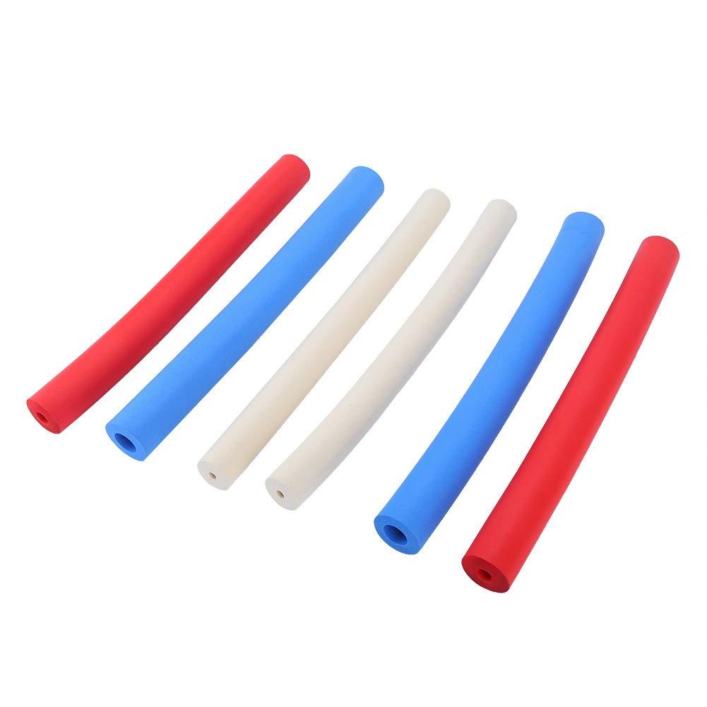 FILFEEL 6Pcs Foam Grip Tubing, Shaving Pen Foam Grip Tube, Foam Handle Sleeve, Utensil Padding Grips, Larger Grip Pipe Tool for Dexterity, Disabled