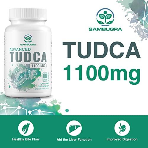 Sambugra Sambugra TUDCA Supplements 1100mg and Liposomal 33-in-1 Multivitamin Supplement, High Bioavailability Supplement,Comprehensive Support for Health (Pack of 2)