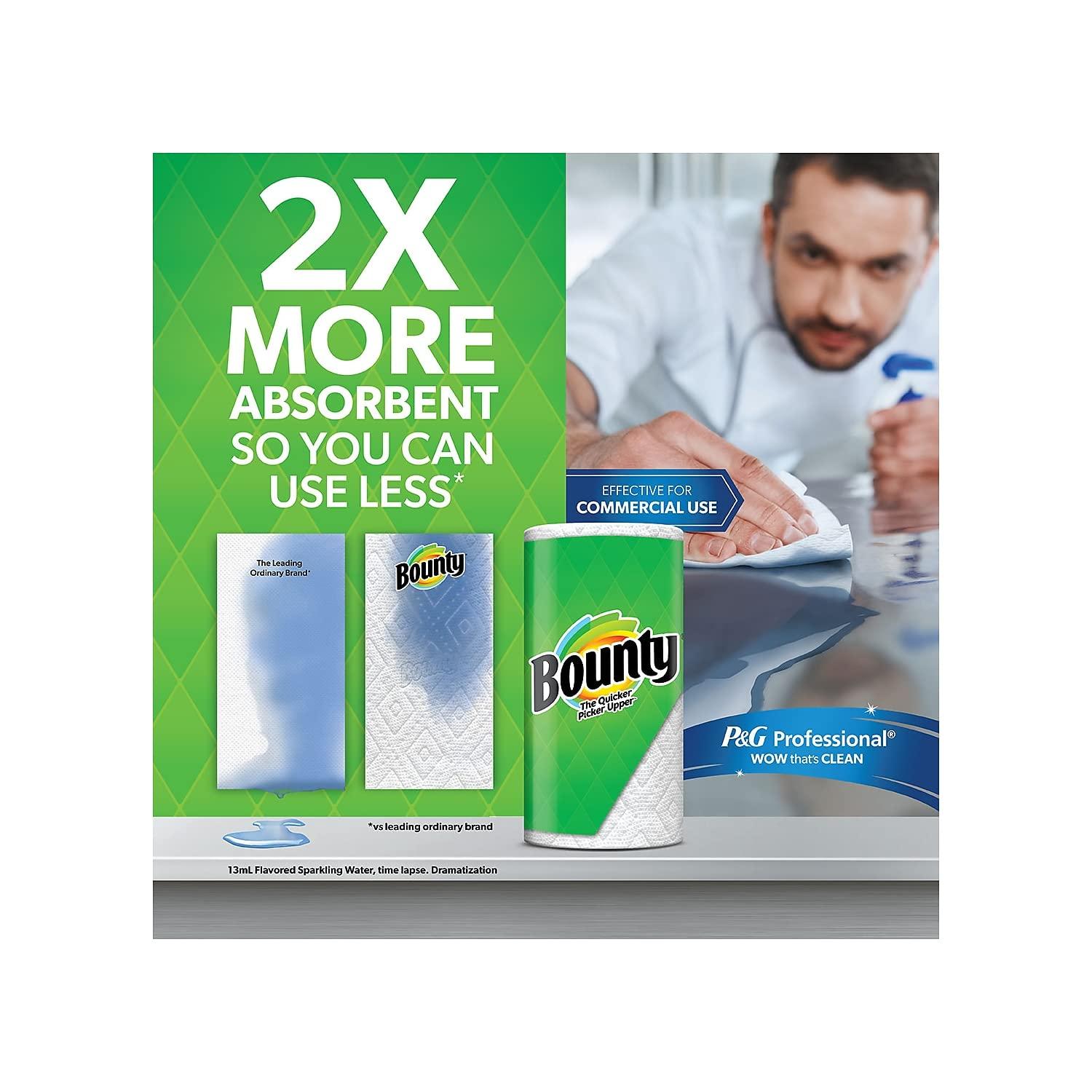 Bounty Bounty Select-A-Size Paper Towels, 6 Double Rolls, White, 90 Sheets Per Roll