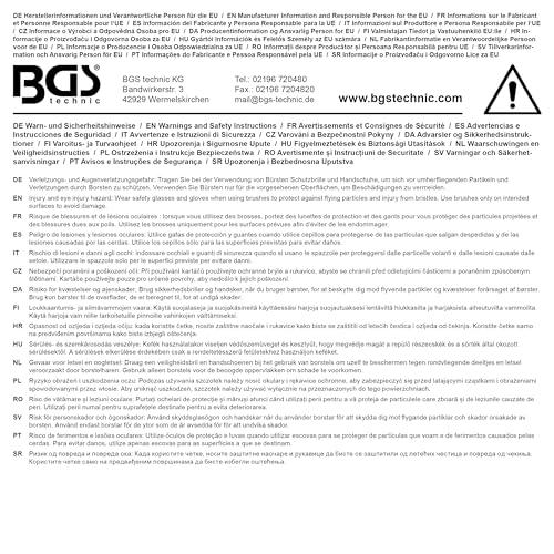 BGS BGS 9373-14 | Replacement Brush Head | 14 mm | for BGS 9373