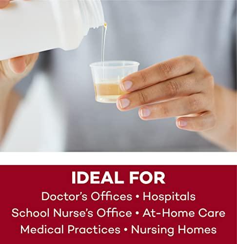 Dealmed Dealmed Medicine Cups – 200 Medicine Measuring Cups, Graduated, 1oz Disposable Plastic Medicine Cups, Ideal for Doctor's Offices, School Nurse's, Hospitals, at Home and More