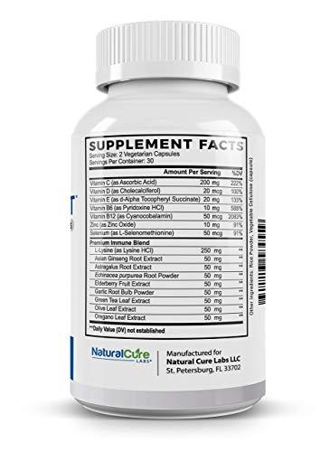 Natural Cure Labs Natural Cure Labs Bundle: Premium Monolaurin 600mg + Immune Support