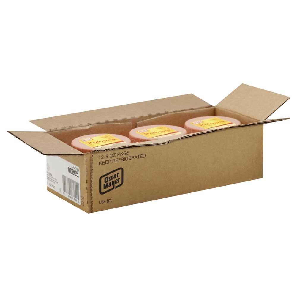 Oscar Mayer Kraft Oscar Mayer Sliced Bologna, 8 Ounce -- 12 per case.