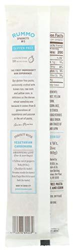 Rummo Rummo Gluten Free Spaghetti Pasta N.3 - Corn & Rice Pasta Noodles, GF Spaghetti, Thin Pasta Noodles, Italian Pasta - 12 Ounce (Pack of 1)