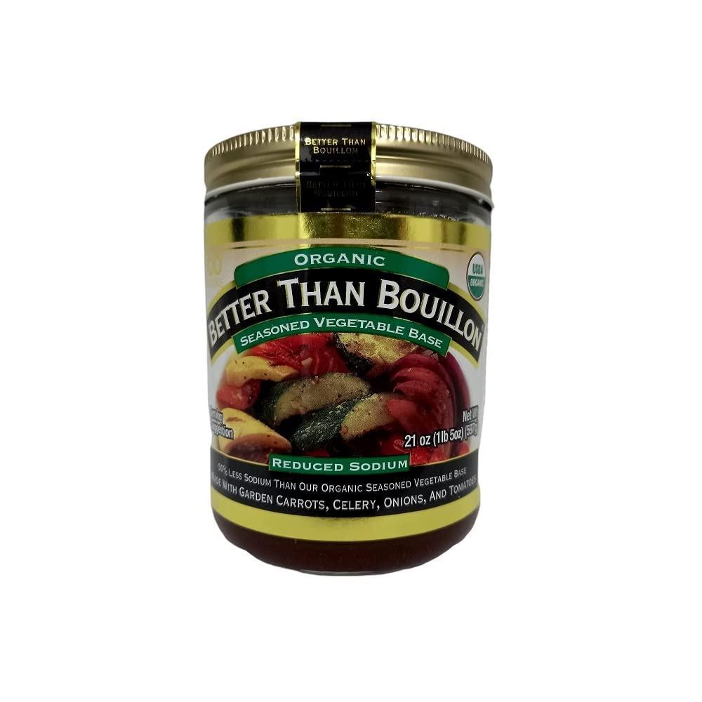 Better Than Bouillon Better Than Bouillon Organic Seasoned Vegetable Base, 21 oz, 100 Servings, Original Version, (Pack of 1) COSTCO ONLY ITEM