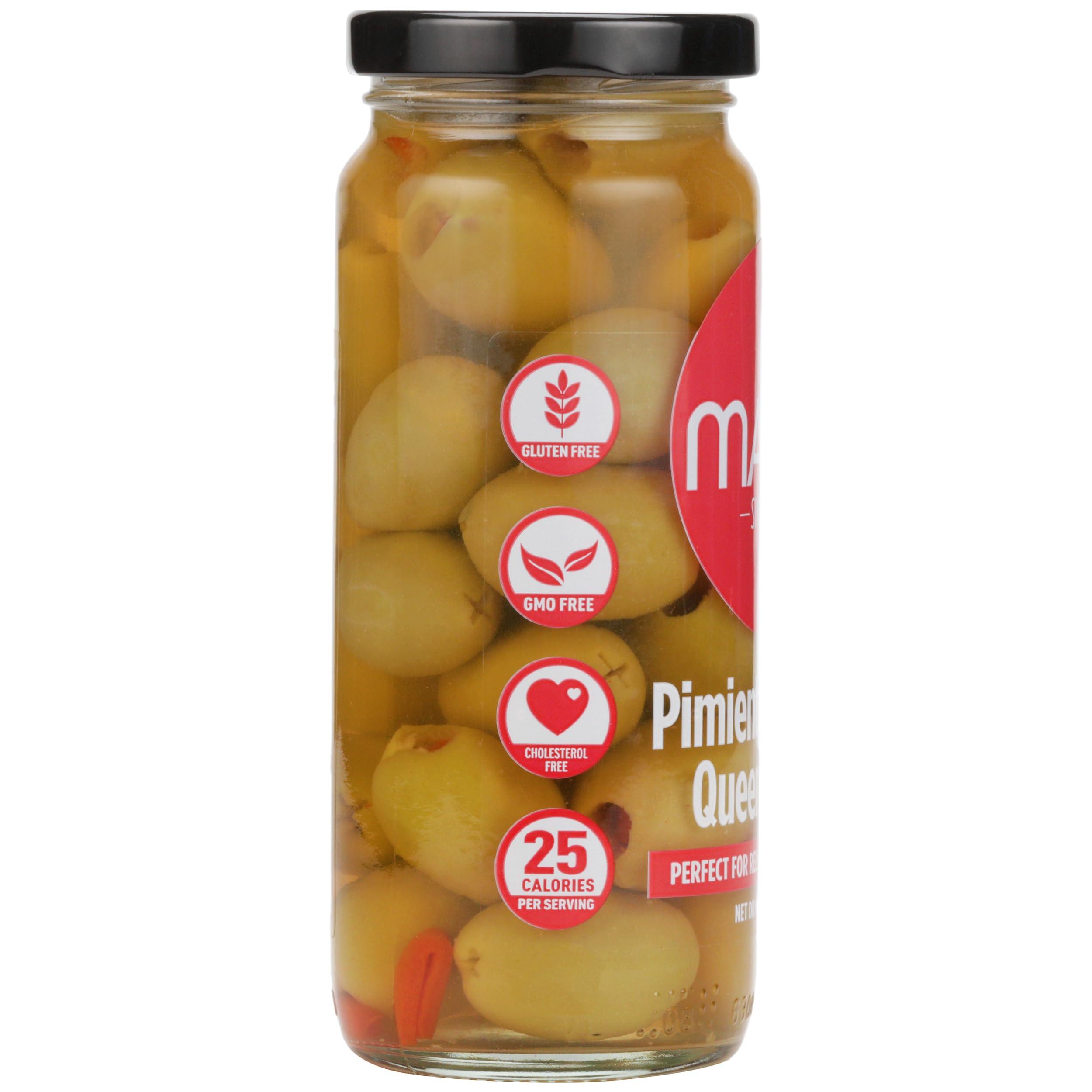 Mario Camacho Mario Camacho Foods Queen Olives Stuffed with Minced Pimiento, 7 Ounce