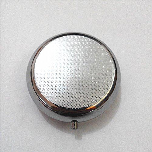 BlackKey BlackKey Animal Cat Silhouette 3-Compartment Decorative Pocket Gift Box Case Organizer for Pill, Color 1-450