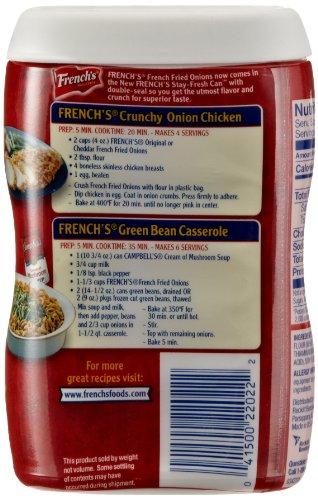 French's French's French Fried Onions, Original, 2.8-Ounce Cans (Pack of 24)
