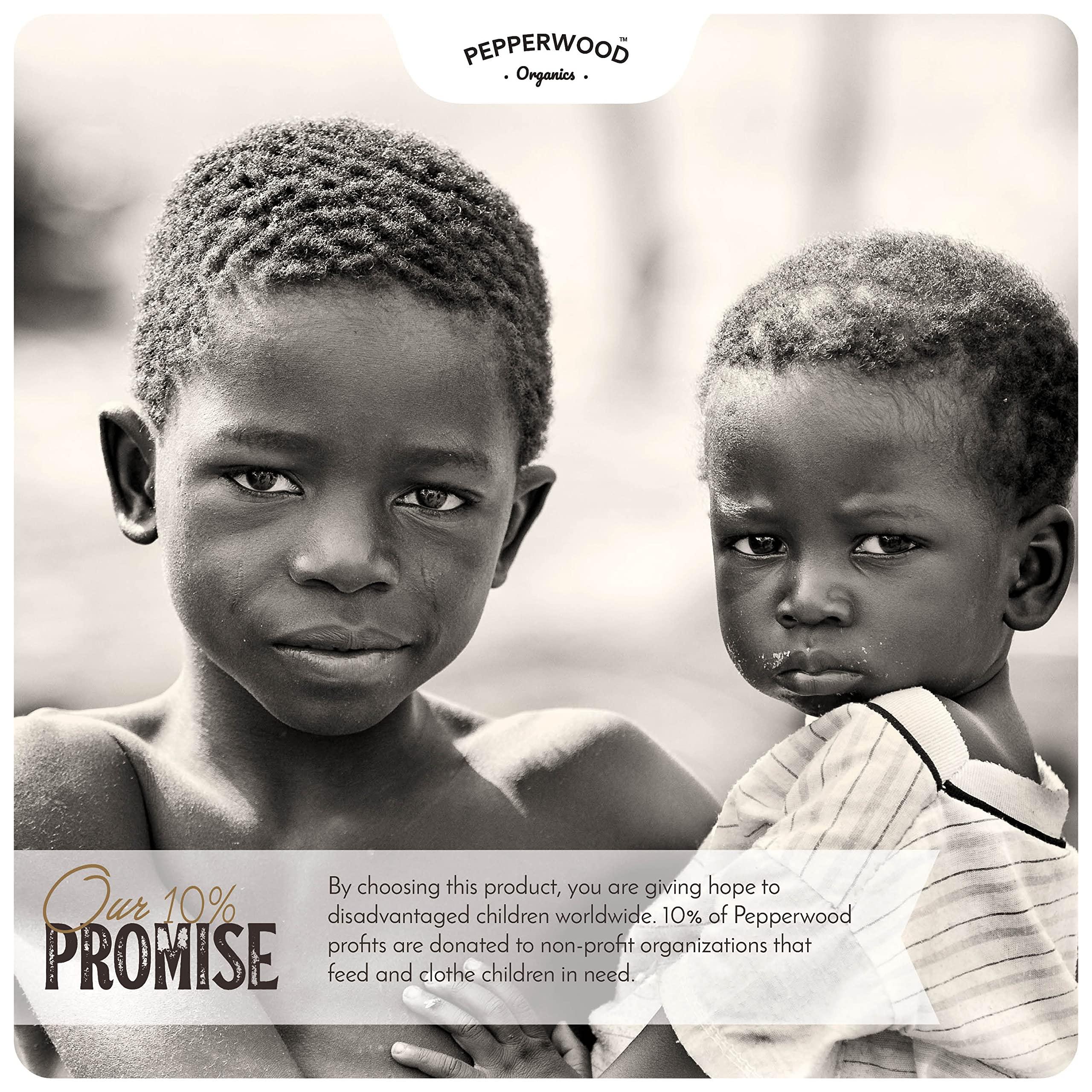 Pepperwood Organics Organic Ethiopian Sesame Tahini - Squeezable Creamy & Ready Tahini Paste 12.3 Ounce (2-Pack) - Hulled, Unsalted, Non-GMO, Gluten-Free, Peanut-Free, by Pepperwood Organics