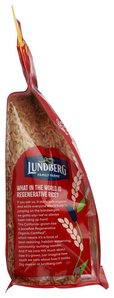 Lundberg Lundberg Basmati Rice, Organic Long Grain Brown Rice - Non-Sticky, Fluffy Aromatic Rice Grown in California, Pantry Staples, 32 Oz