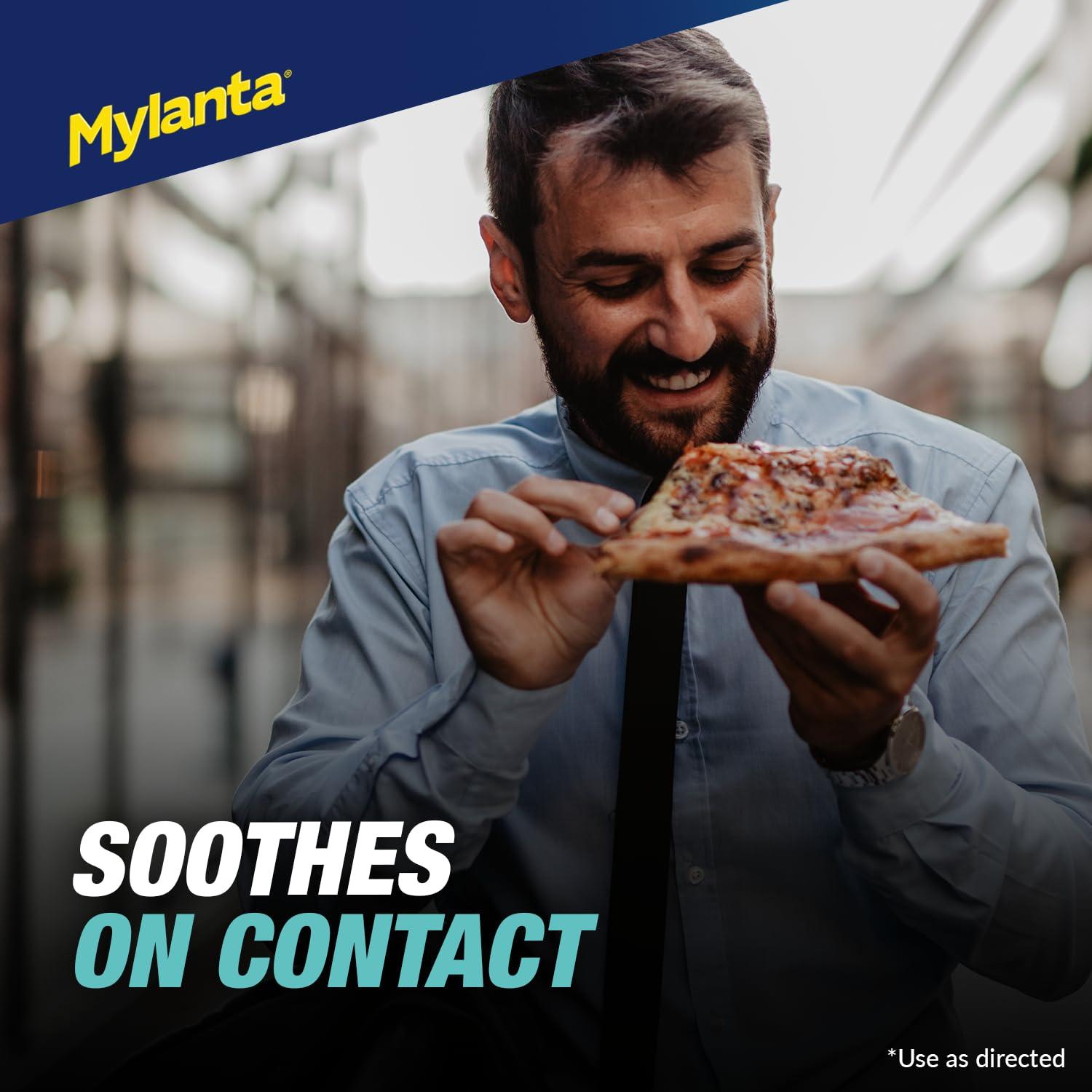 Mylanta Mylanta Heartburn and Gas Relief, Liquid Antacid, Classic Flavor, 12 Fluid Ounce