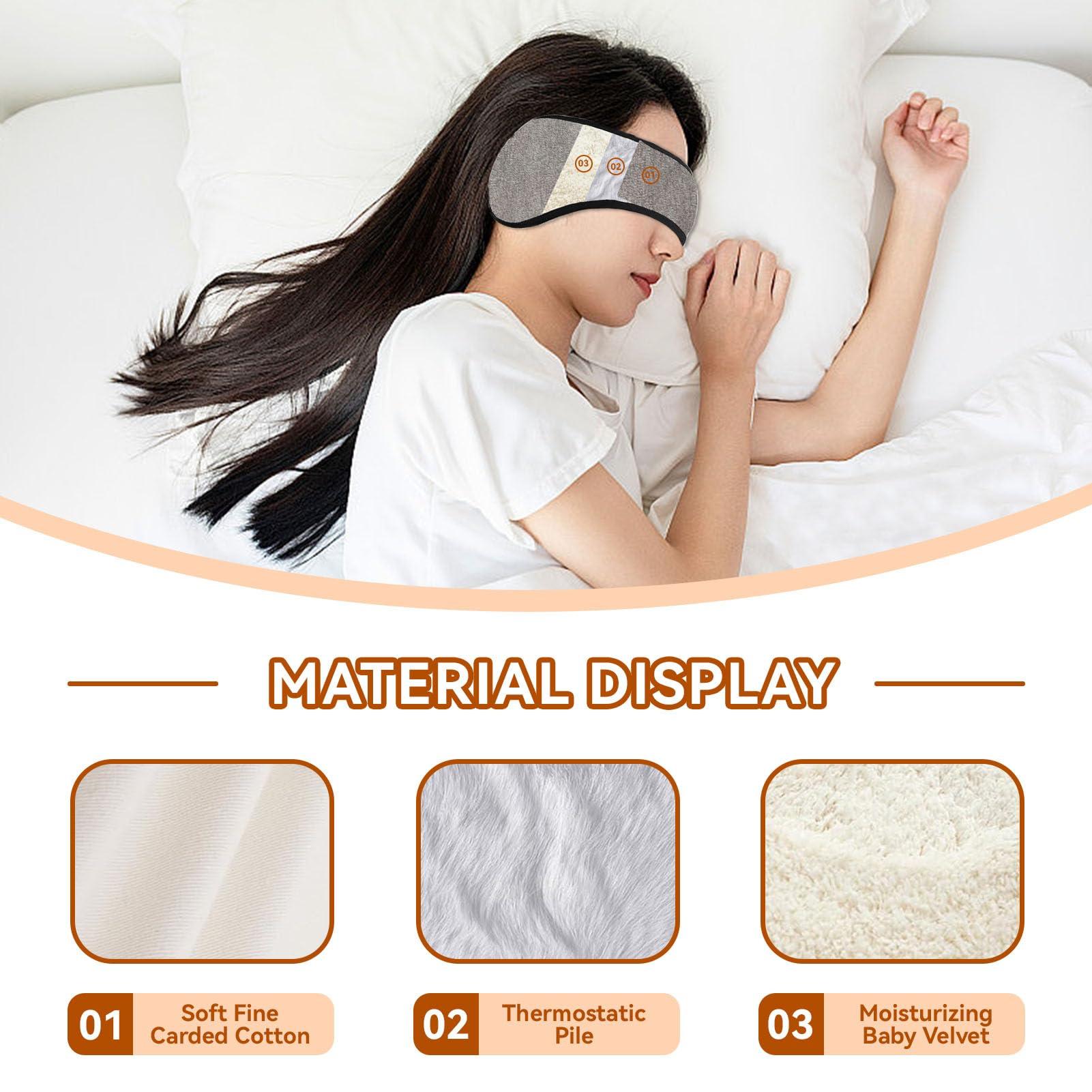 Agatige Soundproof Sleep Earmuff Headband, Sleeping Noise Cancelling Ear Wrap Ear Muffs Winter Women Sleep Mask for Men Women (Grey)