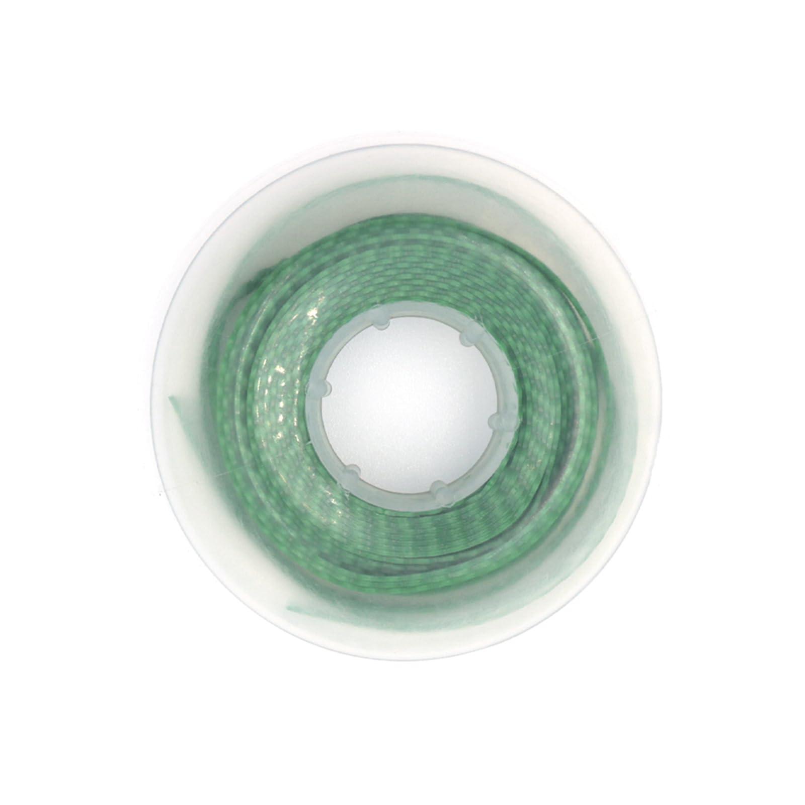 RUCYAI RUCYAI 15Feet Dental Orthodontic Elastic Rubber Power Chains Braces Bands Long/Closed/Short (Closed, Dark Green)
