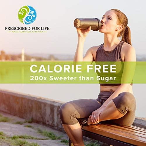 Prescribed For Life Prescribed For Life Ace K Sweetener, Acesulfame Potassium Powder, 200x Sweeter Than Sugar Zero Calorie Sweetener, Kosher, Semi Natural, Granular Sweetener (10kg / 22lb)