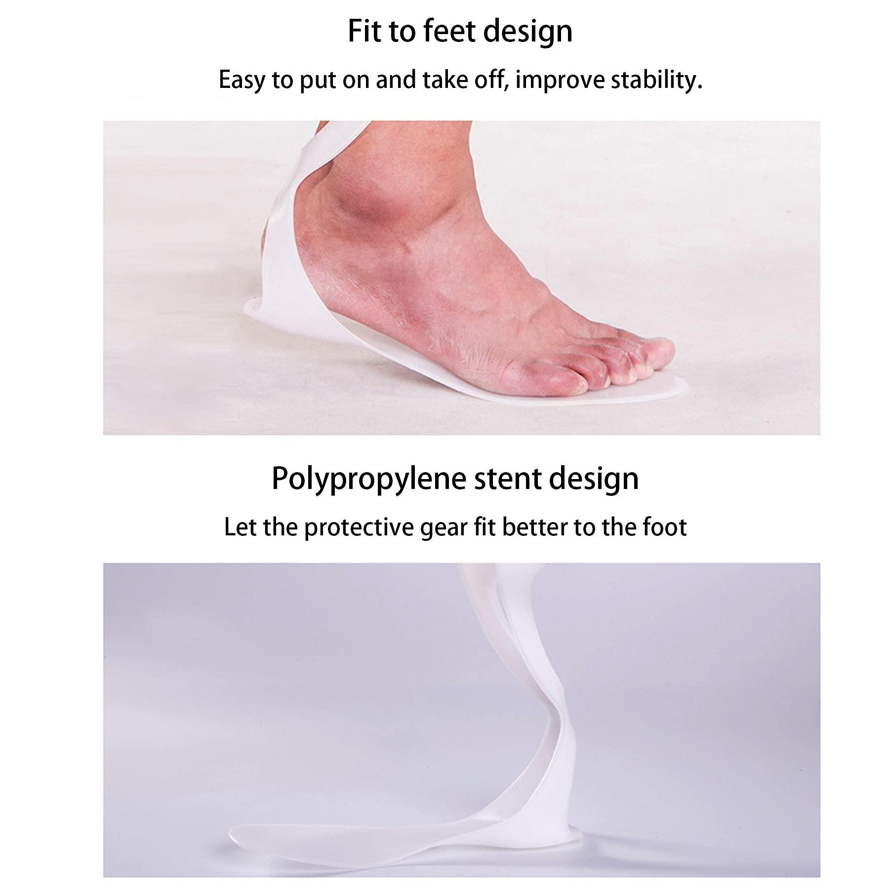 WILLQ WILLQ Foot Drop Orthosis for Hemiplegia Stroke Shoes Walking Effective Relieve Pain for Foot Drop Achilles Tendon Cerebral Palsy Tendon Contracture Disease Stroke Improve Walking Gait,Right,Lager