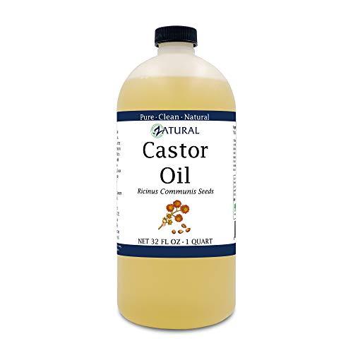 Zatural Castor Oil-Ricinus Communis-100% Pure, Clean Castor Oil(32 Ounce)