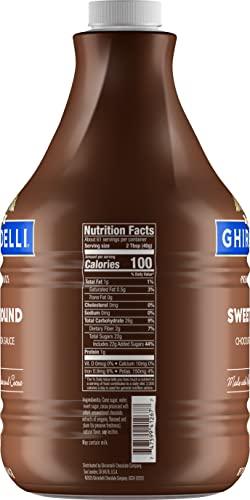 Ghirardelli Ghirardelli Sweet Ground Chocolate & Cocoa Sauce Pump Bottle, 87.3 oz