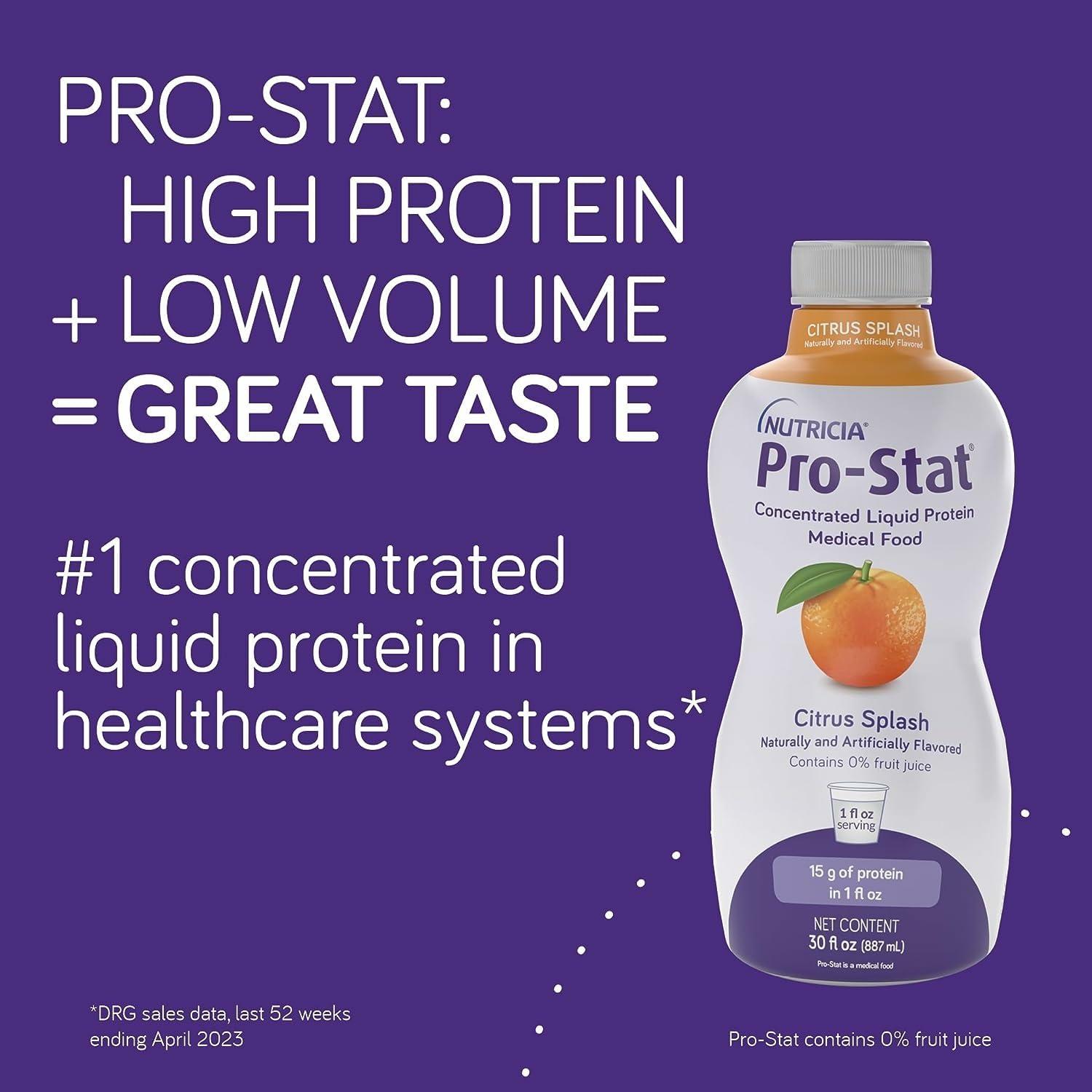 Pro-Stat Pro-Stat Concentrated Liquid Protein Medical Food - Wild Cherry Punch, 30 Fl Oz Bottle (Case of 6)