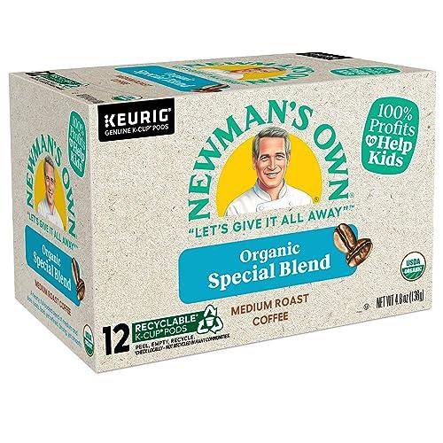 Newman's Own Newman\'s Own Organics Special Blend Keurig Single-Serve K-Cup Pods, Medium Roast Coffee, 72 Count