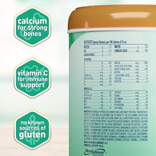 Enfamil Enfamil Reguline Baby Formula, Milk-Based Infant Nutrition, Dual Prebiotics for Soft, Comfortable Stools within 1 Week of Use, Omega-3 DHA for Immune Support, Reusable Powder Tub, 19.5 Oz