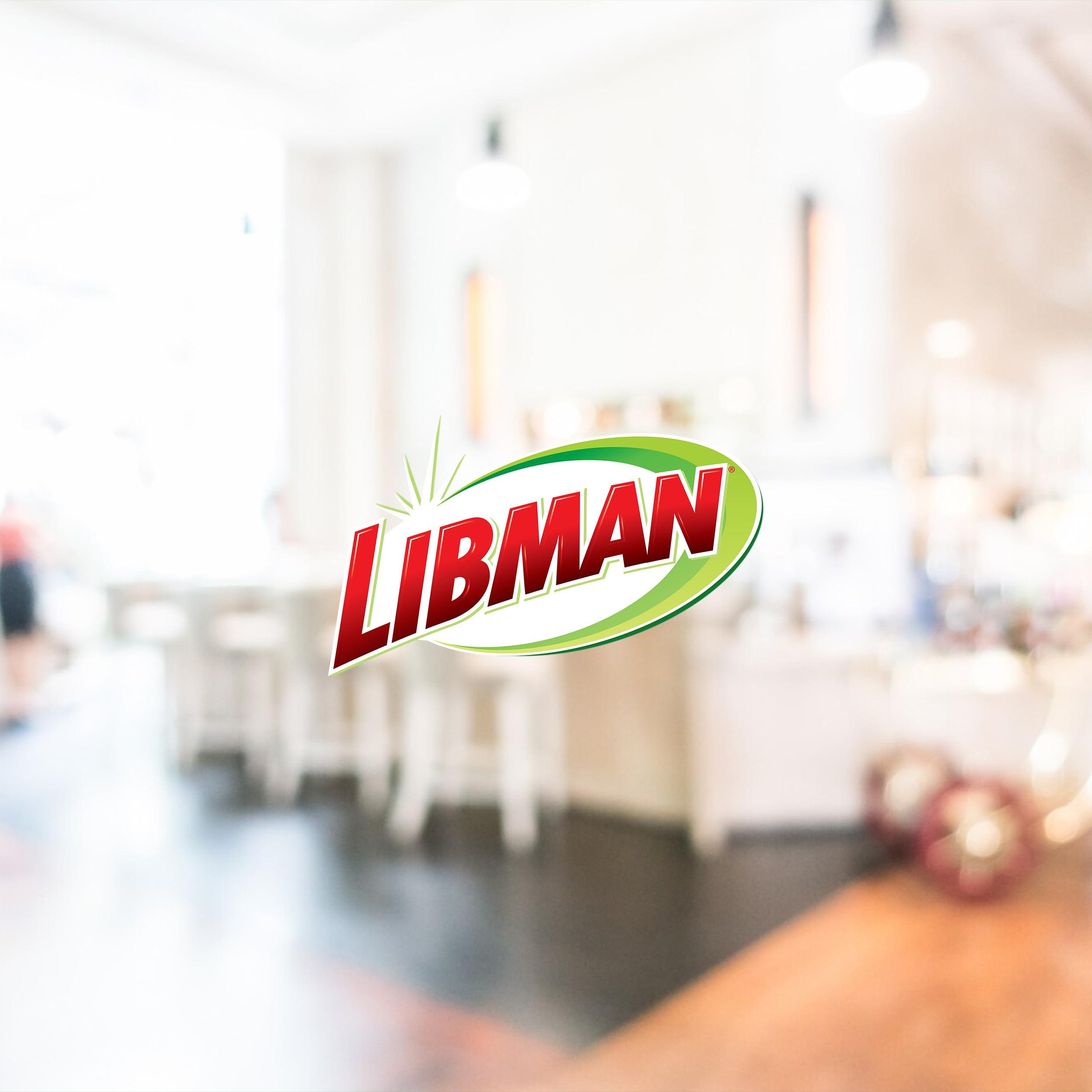 Libman Libman Rinse \'n Wring Mop and Bucket System | Microfiber Floor Mop | Hardwood Floor Cleaner | Wet & Dry Mop | Clean & Dirty Water Chambers | Power Blades | 2 Total Microfiber Pads,Green
