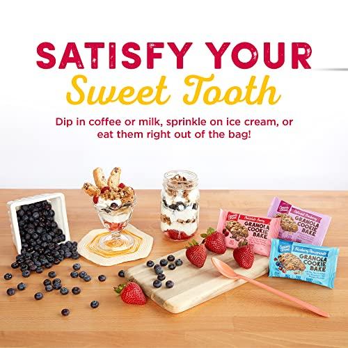 COOPER STREET Cooper Street - Chewy Granola Bakes, Cranberry Oatmeal Cookies, Oatmeal Bars Alternative, Guilt-Free Snacks/Breakfast Cookies, No Nuts, Dairy, Soy & Artificial Ingredients, 12ct Economy 2 Packs