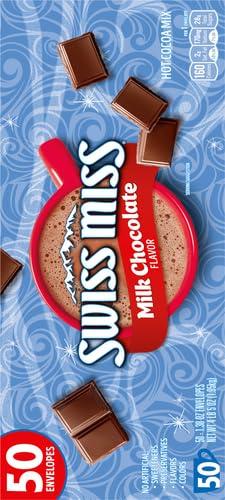 Swiss Miss Swiss Miss Milk Chocolate Flavor Hot Cocoa Mix, 1.38 oz. 50-Count