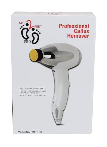 Wide World of Beauty My2Feet Professional Electric Callus Remover+Replacement Disks, White