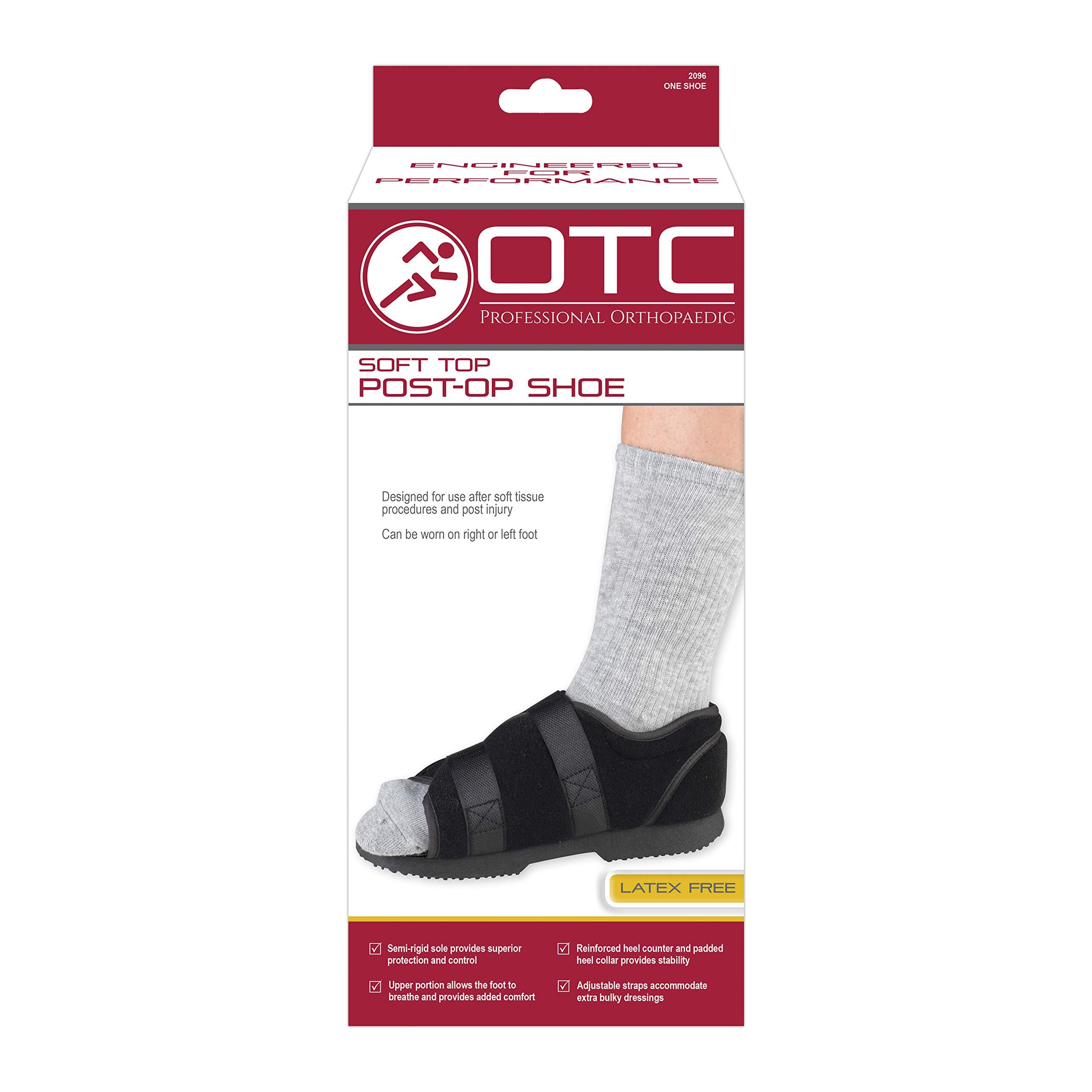 OTC OTC Post-Op Shoe, Soft Top, for Men & Women, Large (Women) (Pack of 2)