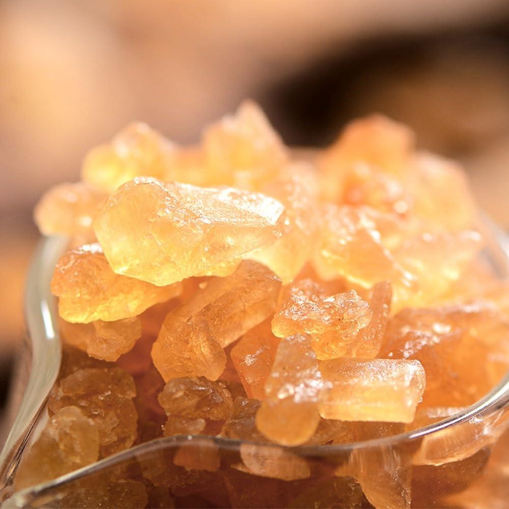cn herb Small Yellow Rock Candy Soup Dessert Polycrystalline Rock Candy Old Rock Candy Sucrose Bag