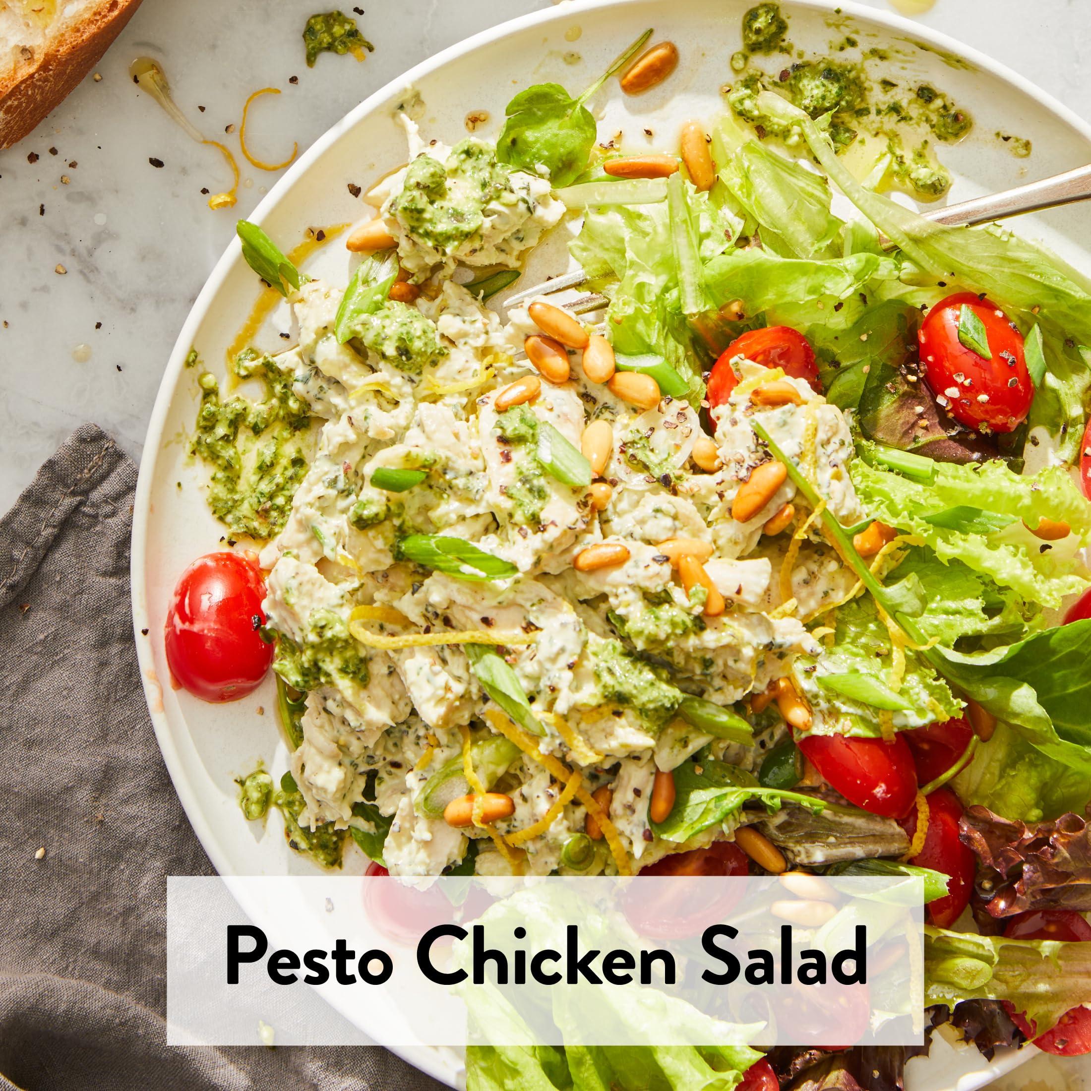 DeLallo DeLallo Basil Pesto Topping, 6.7 Ounce Squeeze Bottle, (4 Pack), Made in Italy, Ready-to-Use Condiment