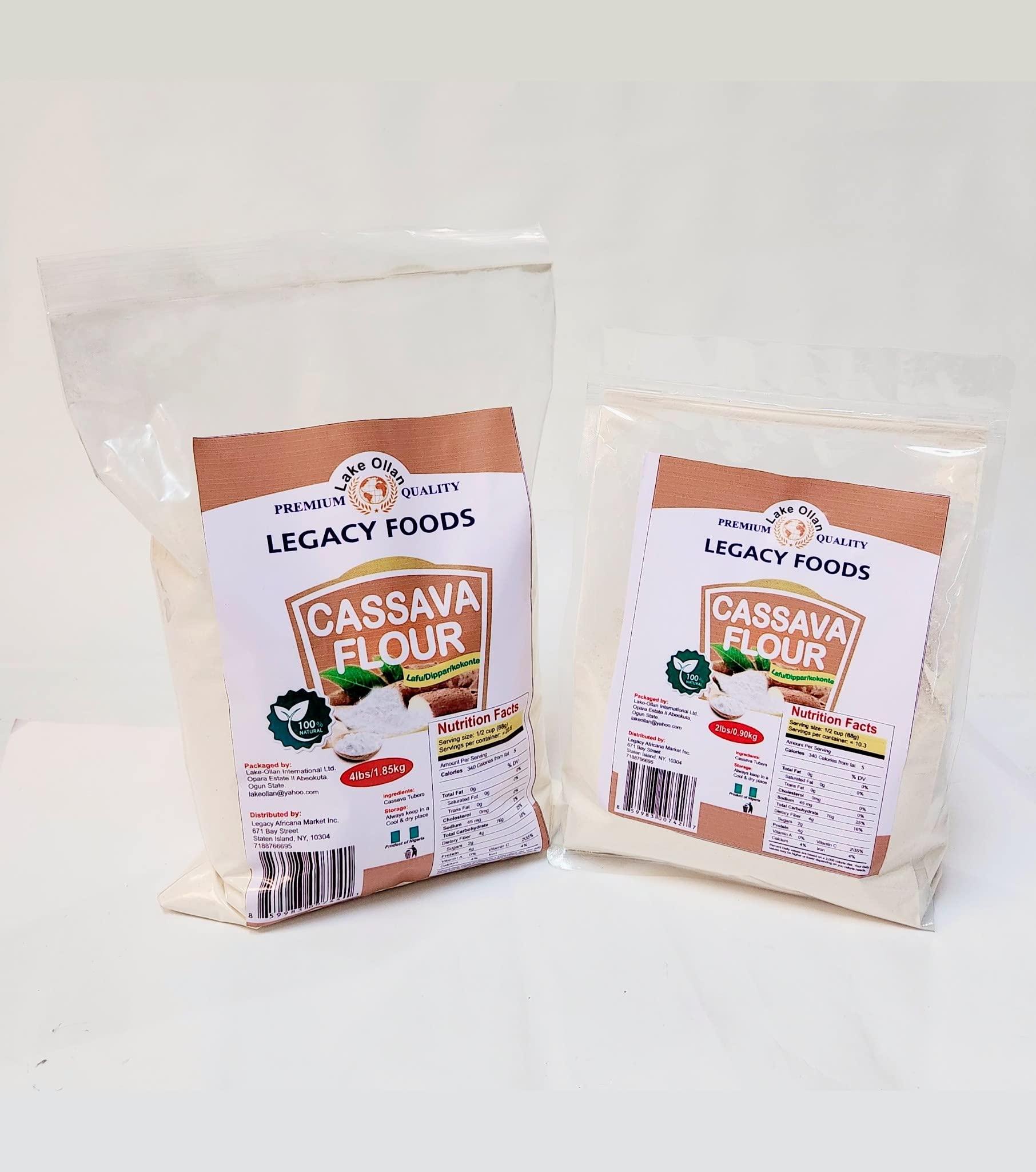 Legacy Foods Cassava Flour ( Lafun/Kokonte/Dippar) 5lbs