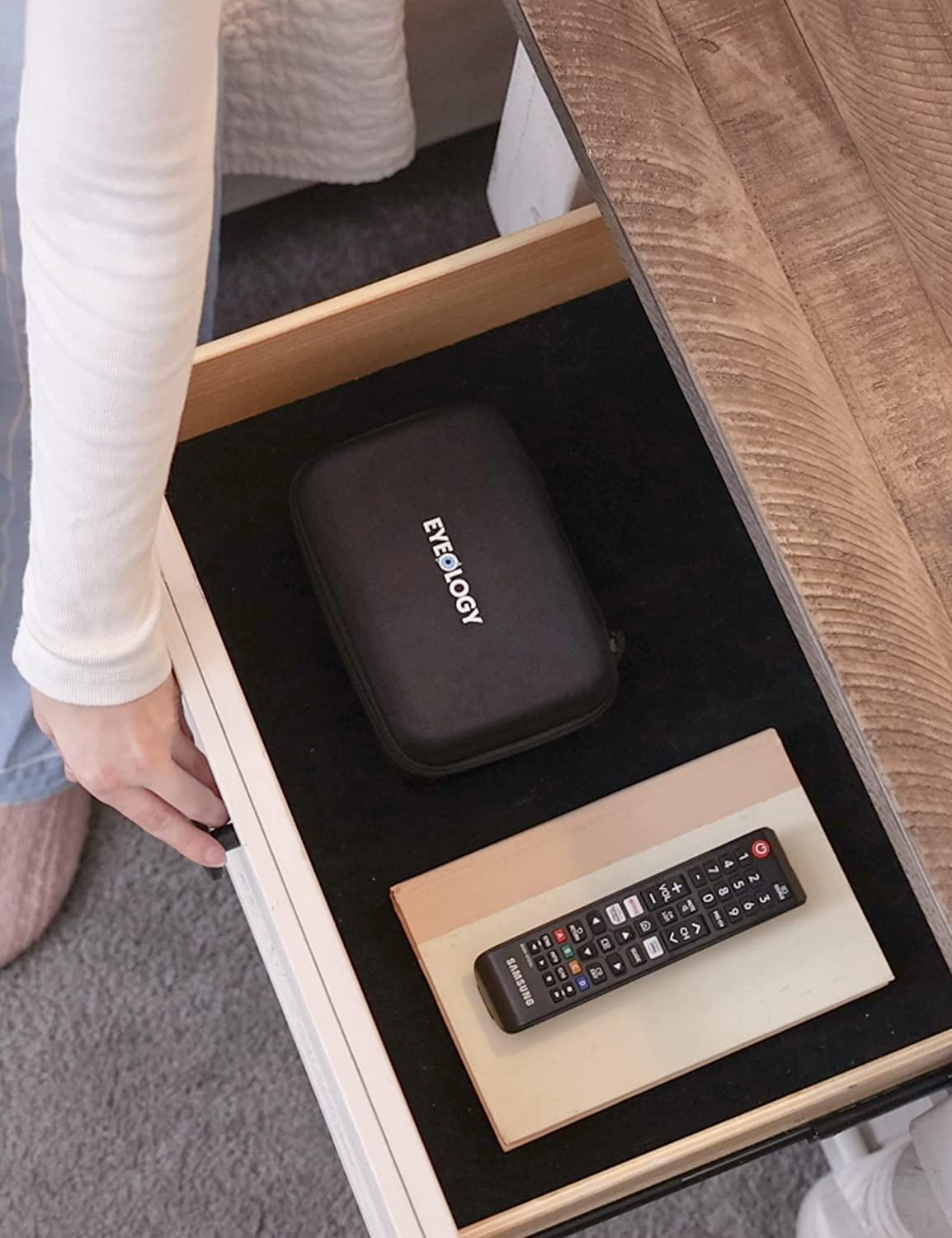 Eyeology Eyeology Eye Massager, Heated Eye Mask for Migraines Eye Strain Dark Circles, Eye Relax, Pink