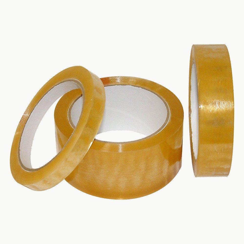 J.V. Converting JVCC Cellophane Sealing Tape [Biodegradable] (Cello-1): 1 in. x 72 yds. (Clear)